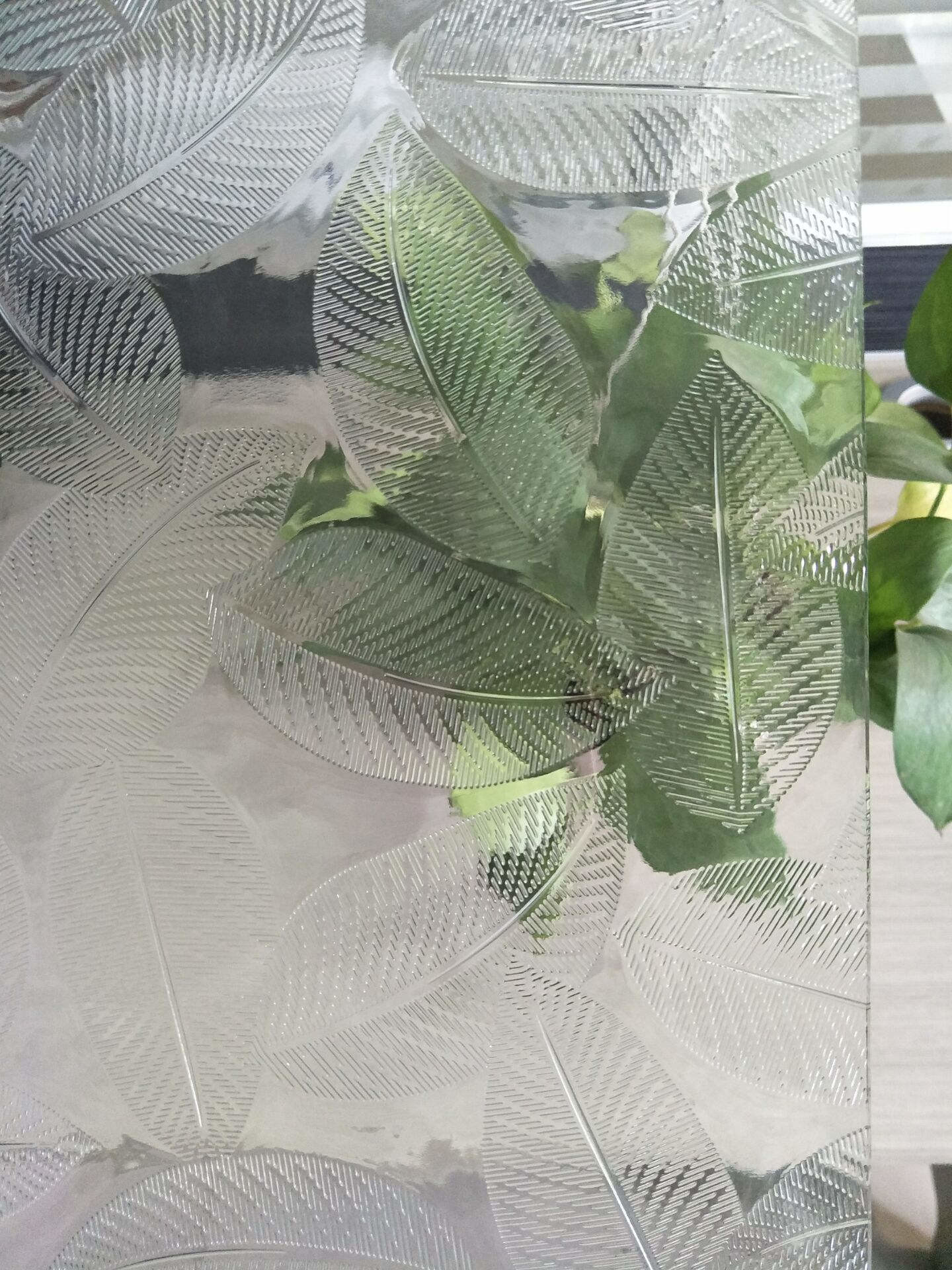 5mm~12mm Patterned Glass For External Internal Door Building