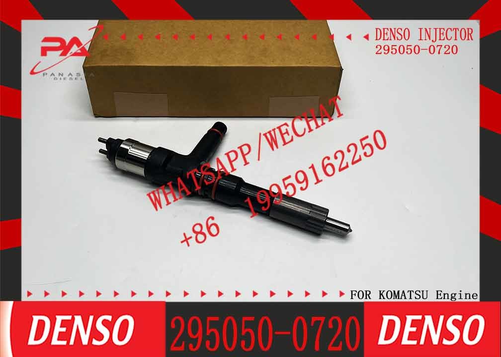 Good Quality common rail injector 295050-0720 6252-11-3100 For KOMATSU PC490-10/PC490-11/HM300-3/HM300-5