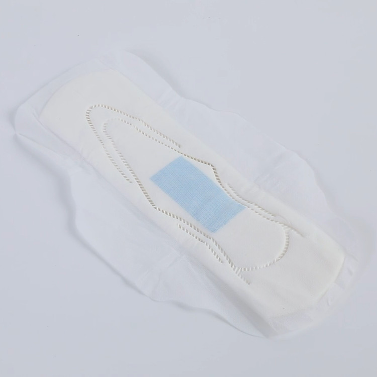 Green Feminine Sanitary Pads Menstrual Towels Organic Cotton Soft Extra Wings