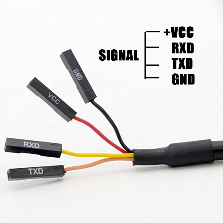 FTDI Chipset FT 232 5V 3.3V USB to 4 PIN Dupont Uart TTL Serial Converter Cable for Raspberry Pi