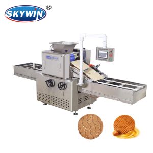 High Productivity 120kg/H Electric Biscuit Maker Machine PLC Controlled