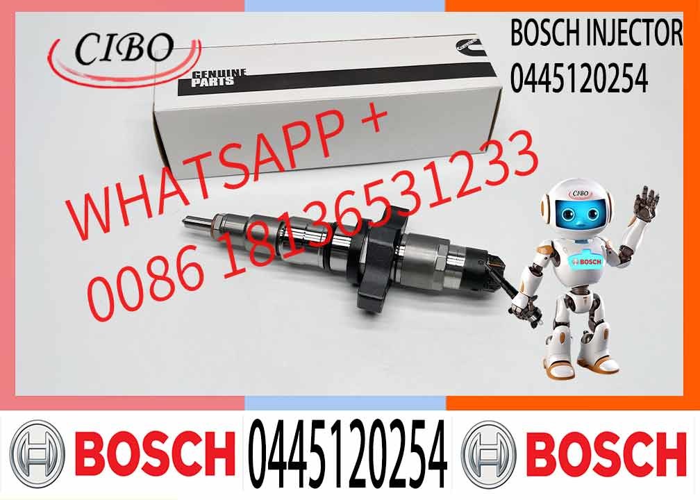 High Performance Diesel Engine Common Rail Fuel Injector 5263317 0445120254