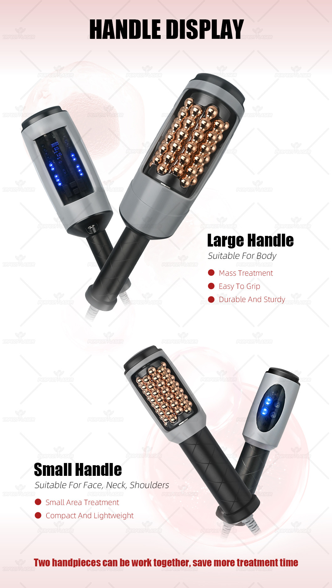 2024 Big Roller Inner Ball Body Massage Blood Circulation Improve Beauty Machine