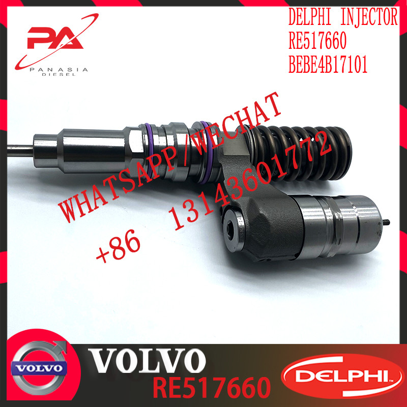 Diesel Engine Fuel injector RE517660 BEBE4B17101 A3 for V-O-L-V 6125 TIER 2 -OH - LOW POWER