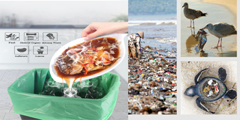 rubbish bags