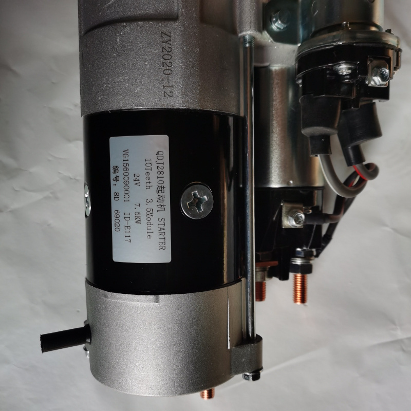 Sinotruk HOWO Engine Part 10 Teeth 24V Starter Vg1560090001