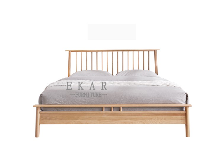 Bed Room Set Modern Adult Loft European Style Wooden Bed