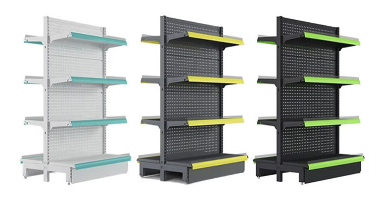 Flexible Easy Installation Retail Shelving System Modern Style