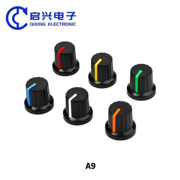 Quality 6mm Diameter Shaft Potentiometer Control Knobs For Electric Guitar Volume Tone Knobs for sale