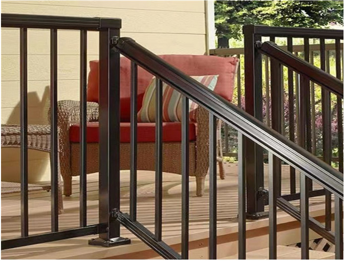 Modern Slim Profile Aluminum Railings Easy Installation ADA Compliant Designs