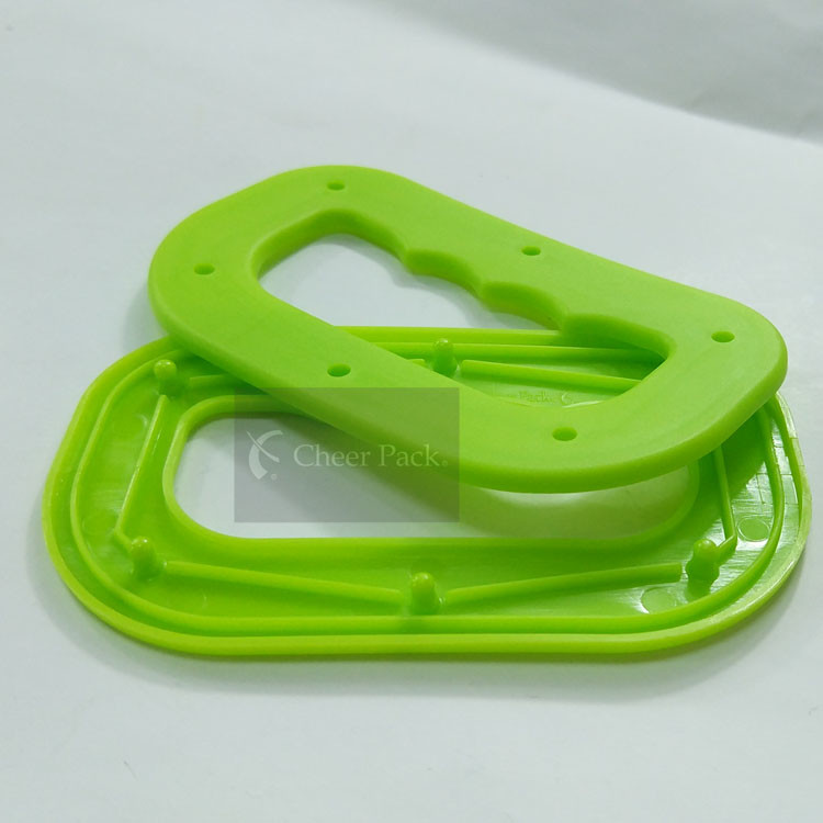 Snap Style PP Plastic Bag Handles For Rice Bag Packing , 106mm Length