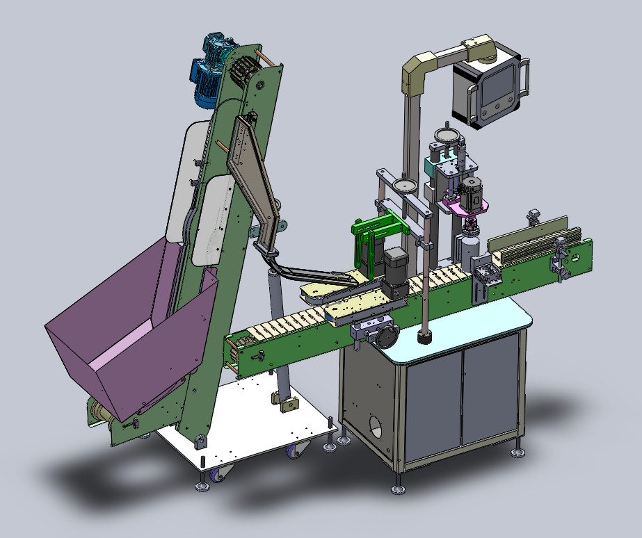 60Hz Linear Jar Automatic Capping Machine For Water Filling