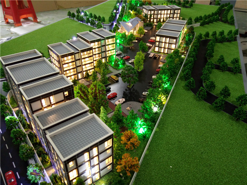 House plan layout model , miniature architecture models for apartment marketing