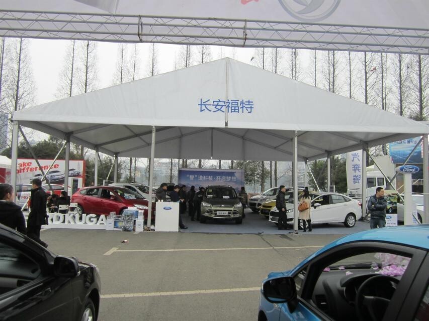 Wind Resistant Clearspan Fabric Structures 15MX30M For Trade Show