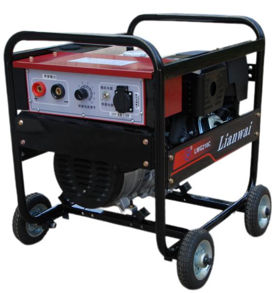 Industrial Class Portable 200A MMA / TIG Gasoline Welding Generator （Economic