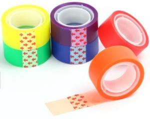  printed stationery bopp printed packing tape for decoration,Stationery BOPP adhesive Tape Office Tape with SGS Certifica Manufactures
