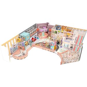 Customizable Theme Kids Indoor Playground Clear Patterns And Vivid Colors