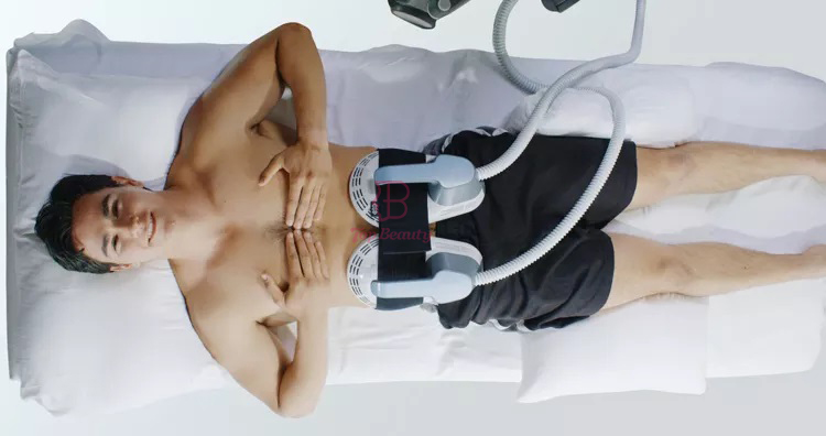 Electric Muscle Stimulation EMS EMShapeing Machine Weight Loss Fat Burn