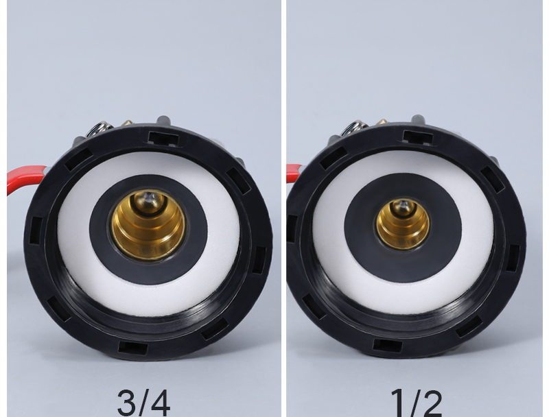 Reducing Adapter Coupling S60x6 Thread To 1/2" 3/4" 1" For IBC Tank Fitting Hose Water Drain