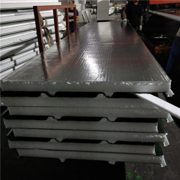 overlap eps silver paper eps z-lock sandwich roof panel 1050-75-0.426mm grass