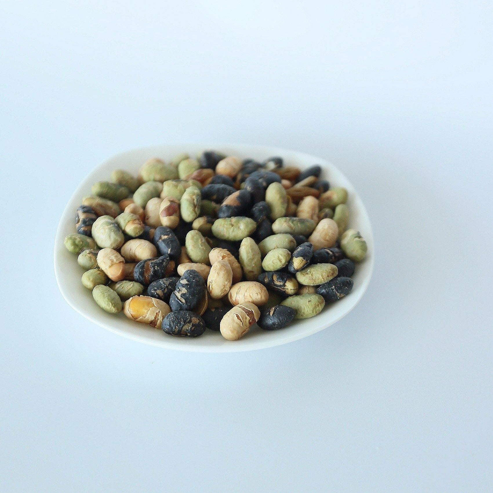 Vegan Full Natural Mixed Roasted Beans And Nuts Dried Fruit Healthy