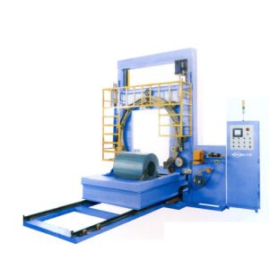 PLC / HMI Coil Wrapping Machine For Metallurgical Industries