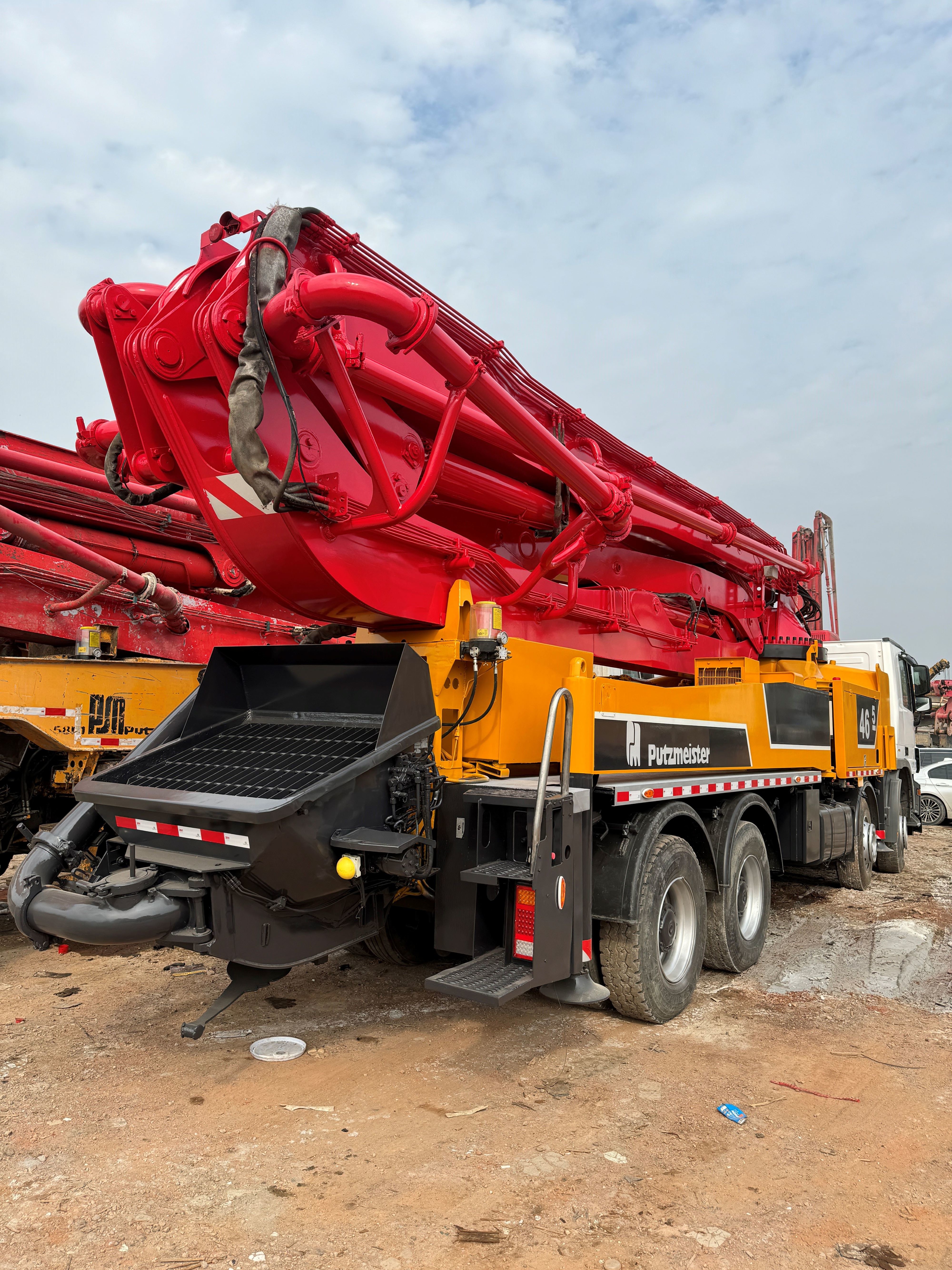 2014 Putzmeister 46m Concrete Pump On Mercedes Benz In Stock For Sale
