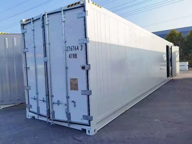 High Cube 40ft Diesel Electric Self Powered Reefer Container for Land or Railway Accessories Provide full set parts