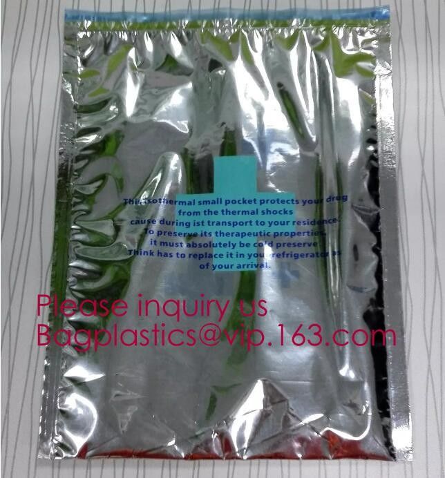 Aluminum Foil Food Use Disposable Cooler Bag Insulated Thermal Bag Organizer Storage Frozen Lunch Bag bagease bagplastic