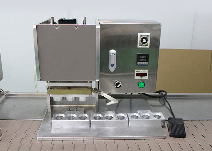 Plastic Pp Container Sealing Film 900w Hot Press Machine
