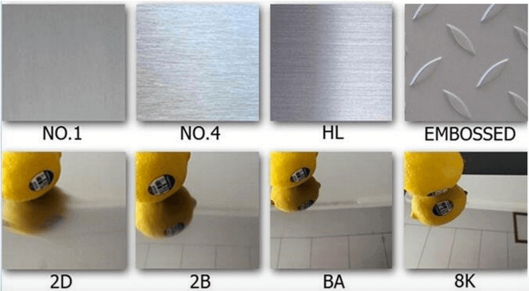 201 202 304 316 316L Cold Rolled Stainless Steel Plates 1.5mm Thick 2BA Bright Surface