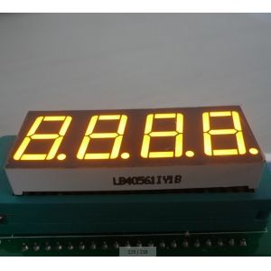 Ultra White Numeric LED Display 4 Digit 7 Segment For Process Indicator