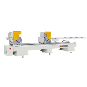 Making window and door/upvc cutting saw/double head various angle changable cutting/digital and cnc type/Automatic