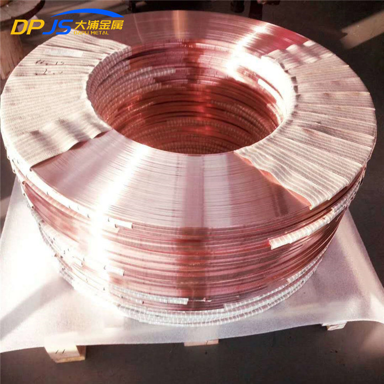 C1020 C10200 Copper Strip In Coil For Building Construction 0.5 Mm 10mm