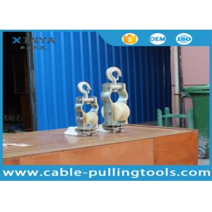 Transmission Line Stringing Tools Single Sheave Nylon Stringing Pulley Block