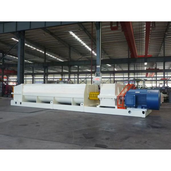 Clay brick making plant mixing equipment capacity 120 tons per hour double shaft