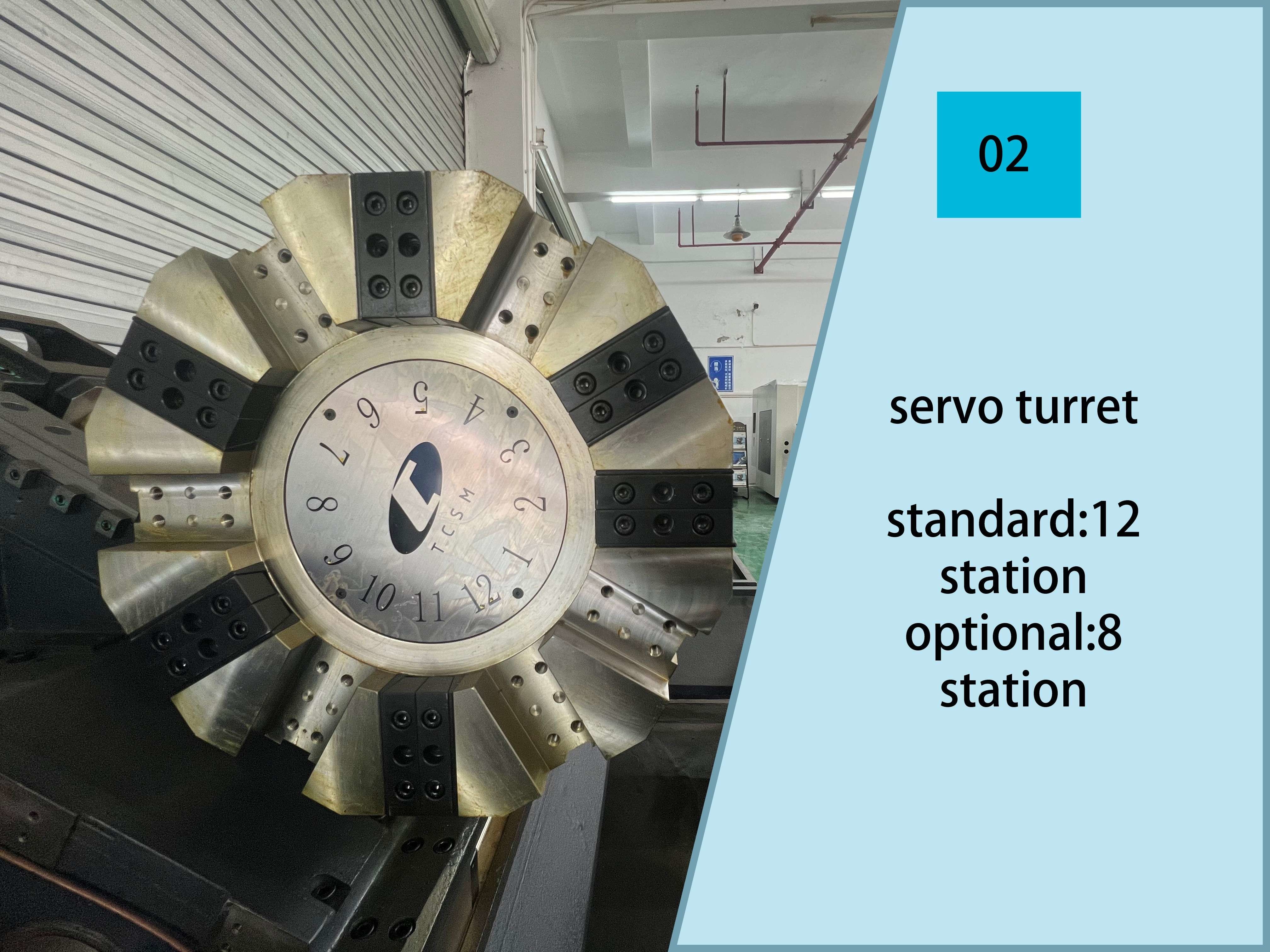 Heavy Duty 5052S Slant Bed CNC With 4500 RPM Spindle 45mm Roller Guide