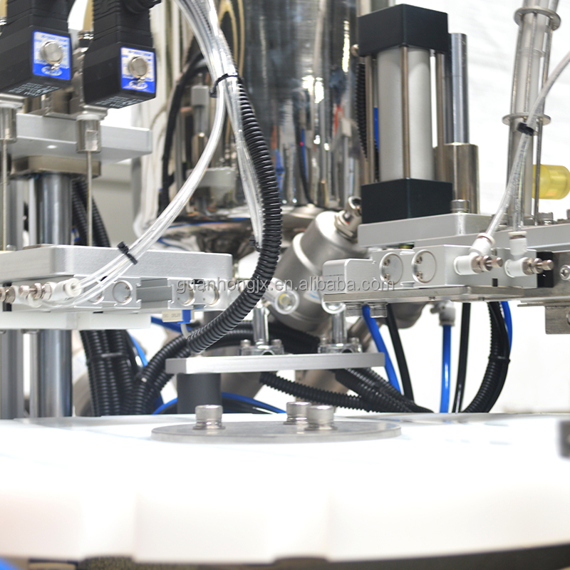 304 Stainless Steel Automatic Gel Liquid Tube Filling Capping Packing Machine OEM