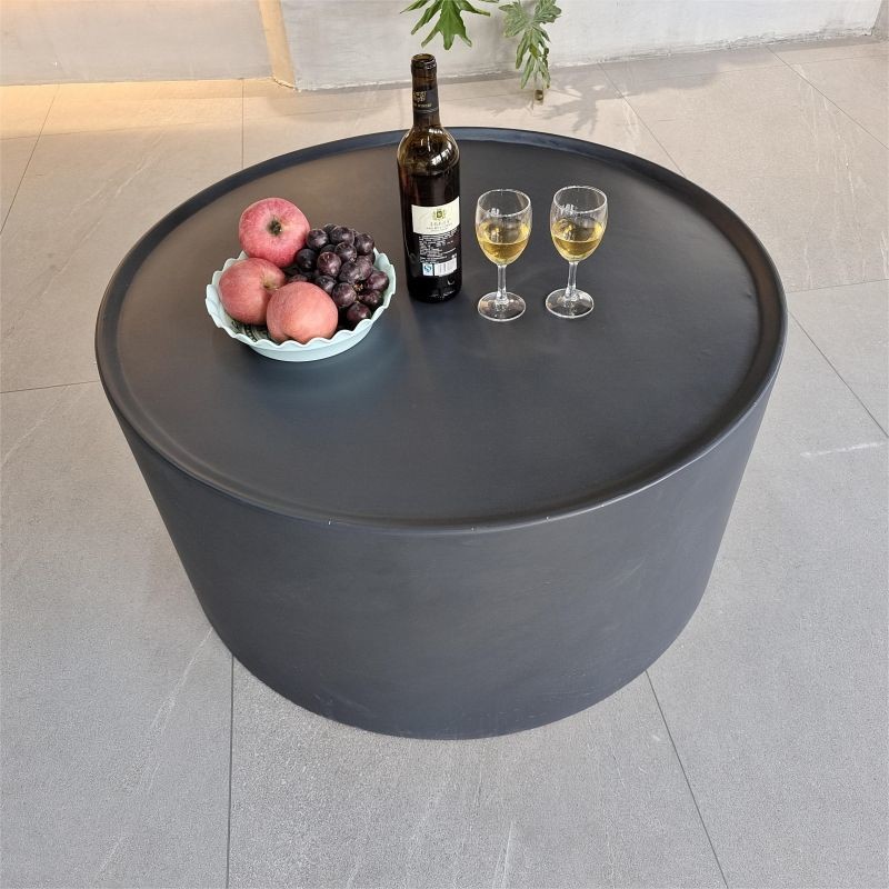 Custom GRC Concrete Table Furniture For Indoor Outdoor Garden Cement Furniture