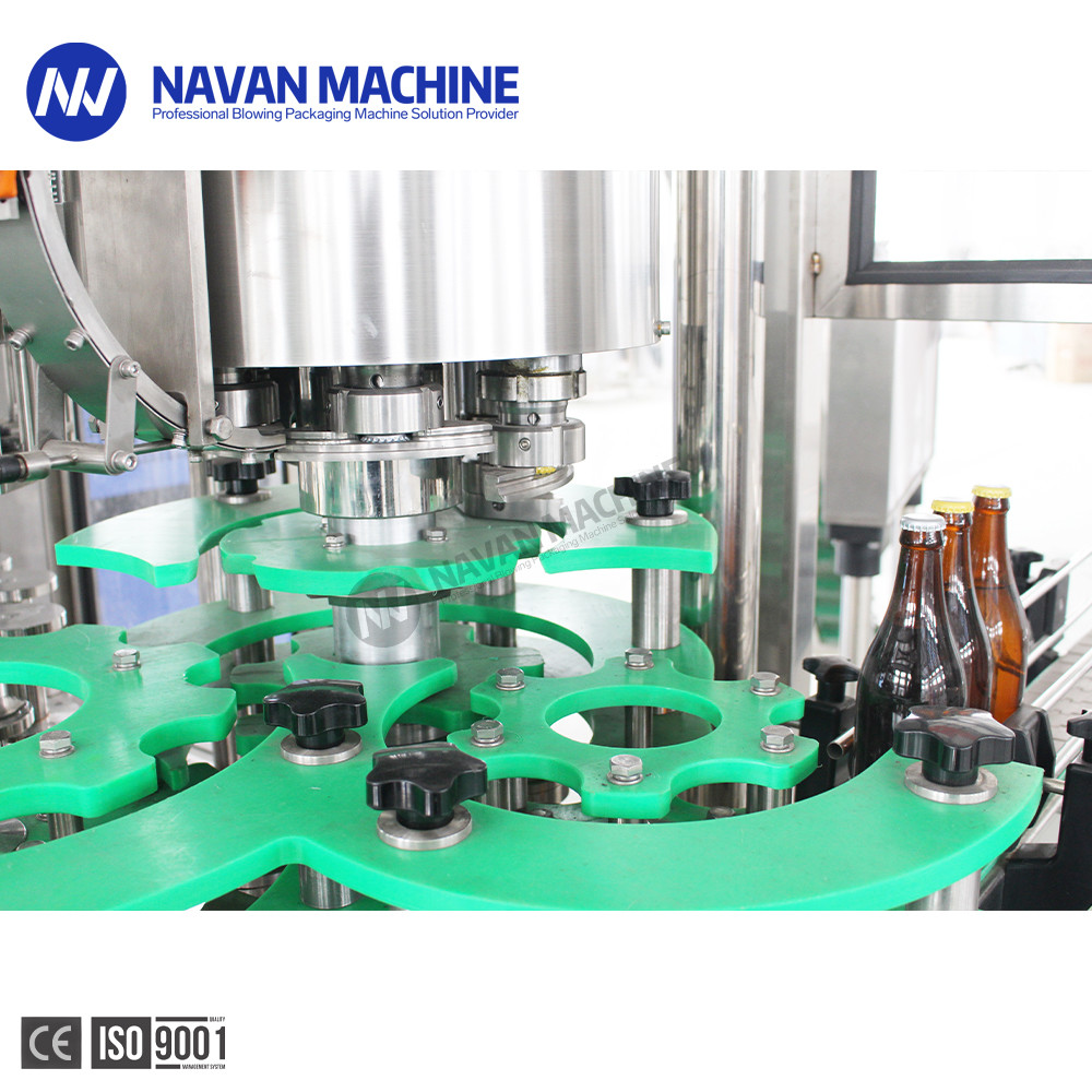 Beer Wine Filling Machine Glass Bottle Filling Line High Production Speed