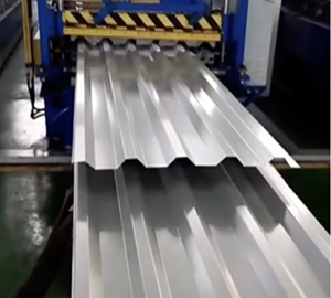 Direct Supply Galvanized Corrugated Sheet 3-8 Tons Coil Weight 1800-2000mm Length