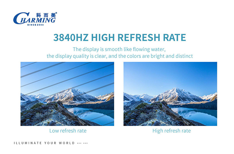 HD Shopping Mall Seamless Fine Pitch LED Display Screen P1.86 Full Color