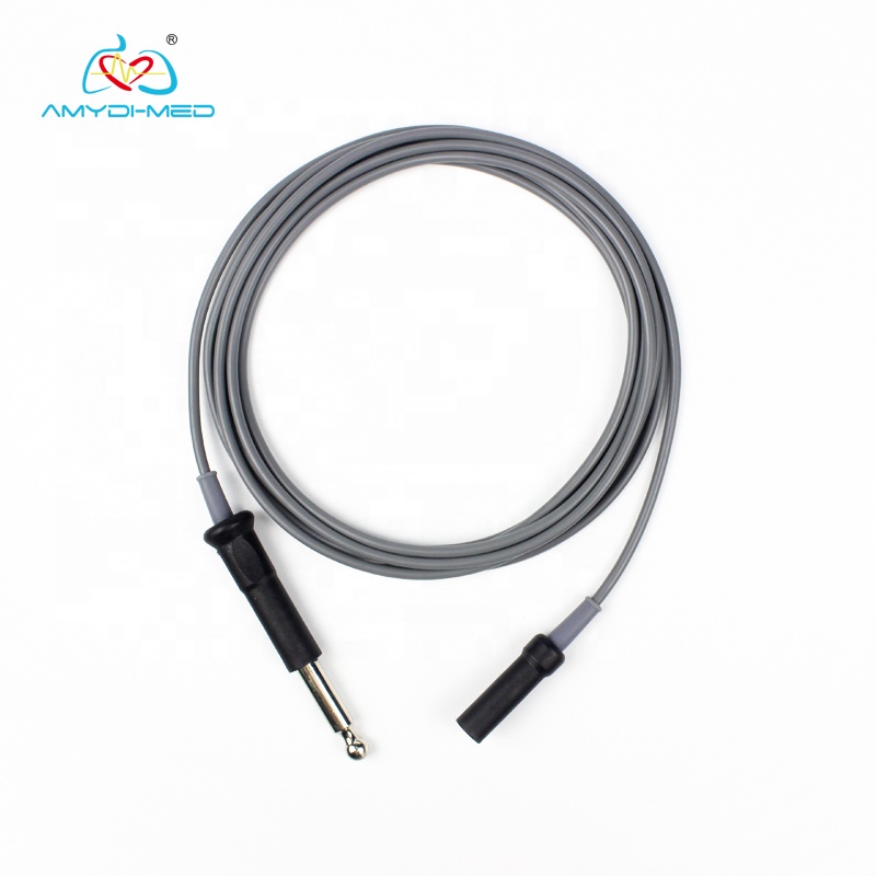 Class I Electrosurgical Cables Silicone Monopolar Cable With Berchtold Martin And ERBE