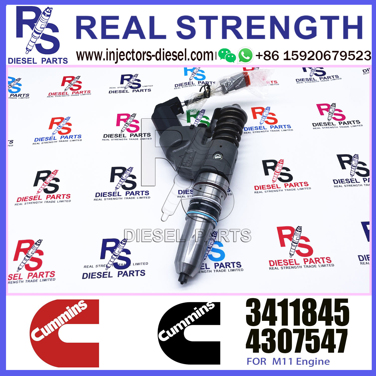 QSM ISM QSM11 ISM11 M11 original diesel engine fuel injector 4026222 4903472 4903319 4062851 3411845 3411754 3411756
