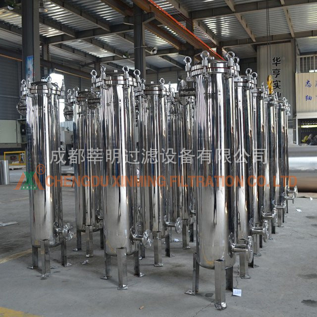 Inclosed Vertical Pressure Stainless Steel Filter Press In Chemical Industry