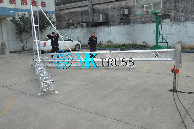 Speaker Truss Outdoor Aluminum Mobile Goal Post Stand Tower with Simple Style
