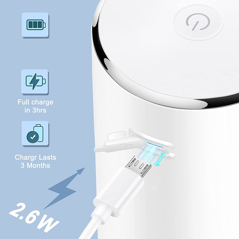 Washroom Countertop Touchless Hand Sanitizer 300ML USB Rechargeable