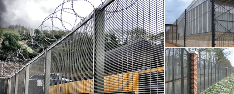 High Security Anti-climbing Fencing/358 Welded Wire Mesh Fence Price