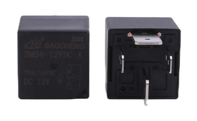 Large Capacity Universal Automotive Relay BM94-12VDC-A-B-S Automatic Adjustment