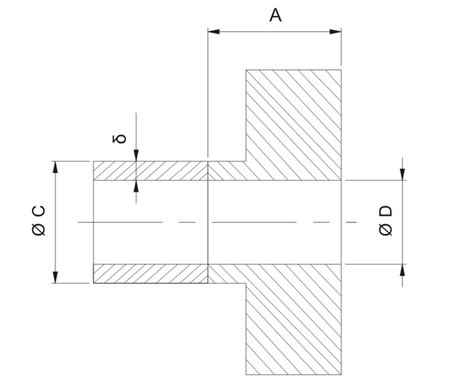 TPN19 Inner Bore Orbital Welding Head In Petrochemical Industry